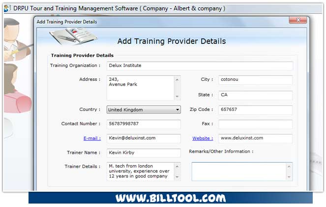 Employees Training Management Software 4.0.1.5 full
